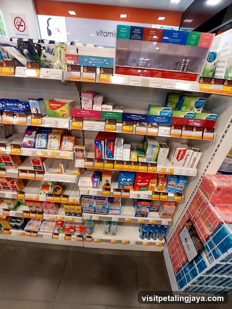 Pharmacy Interior Shelf