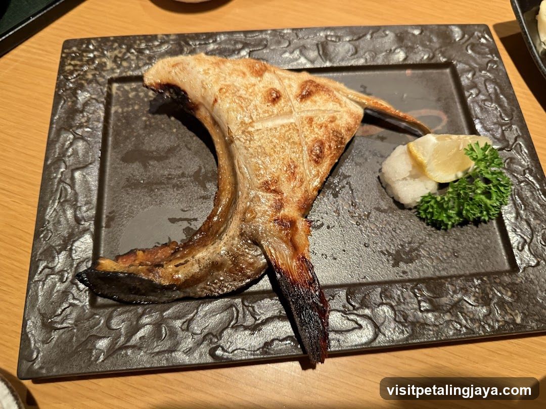 Grilled Pork Chop with Garnish