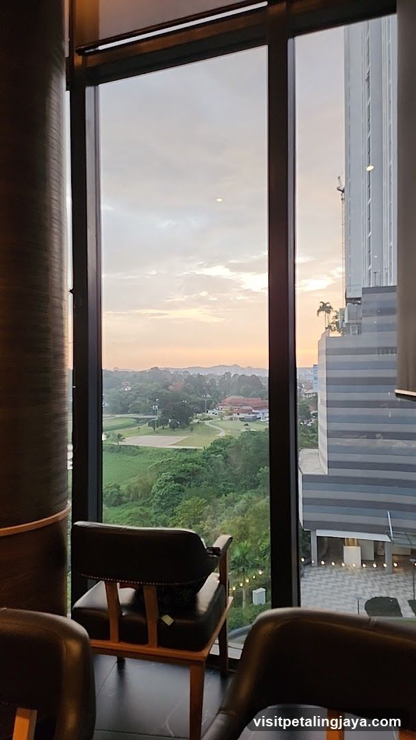View from a high-rise interior