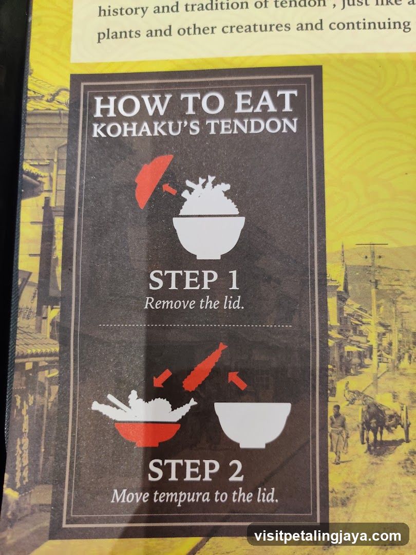 How to Eat Kohaku's Tendon