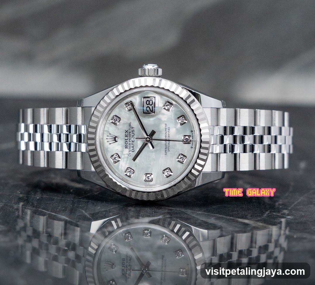Rolex Datejust with Diamond Bezel