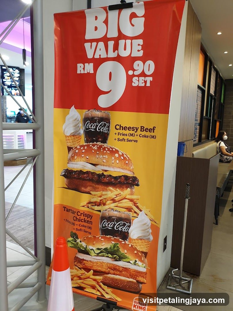 Burger King Big Value Set Ad