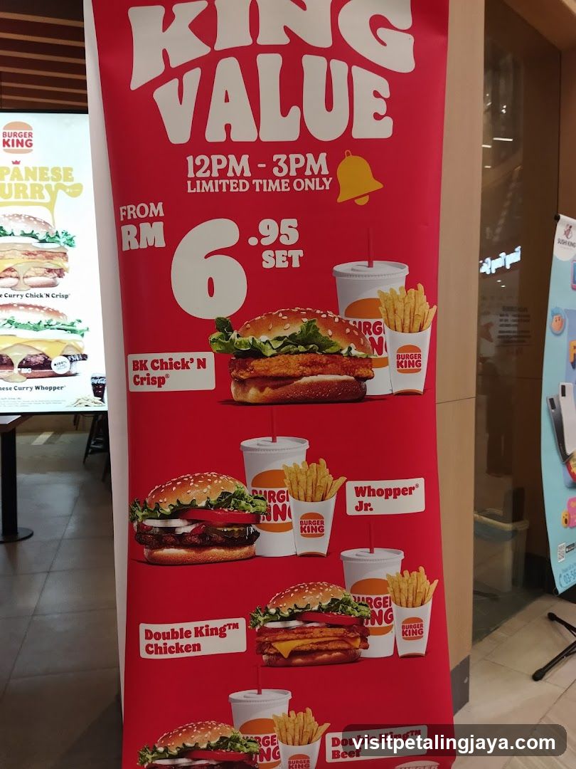 Burger King Value Set Promotion