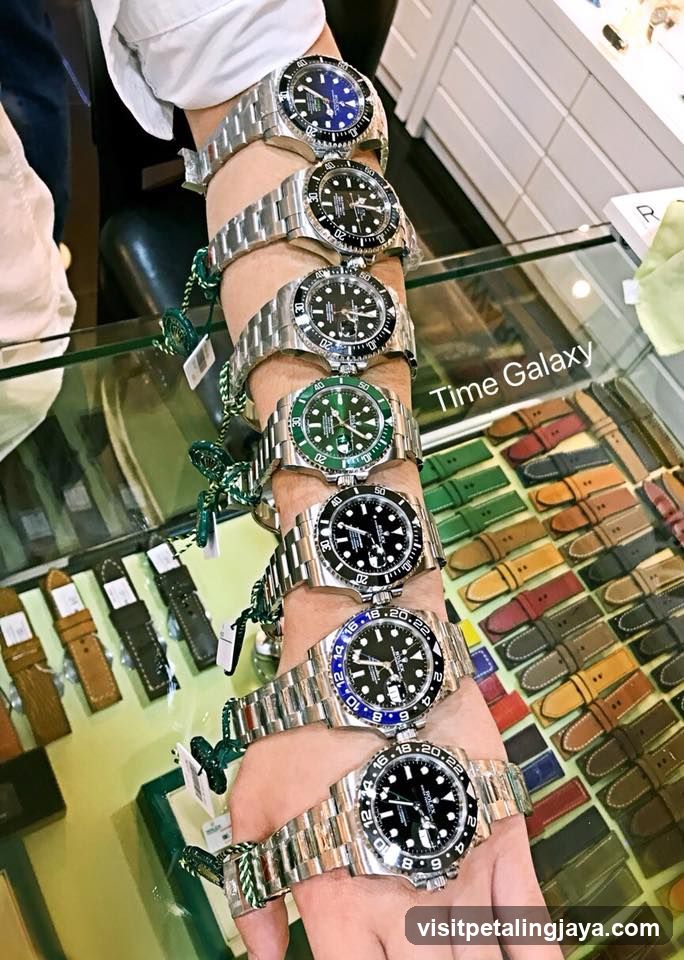 Watches Displayed on Arm