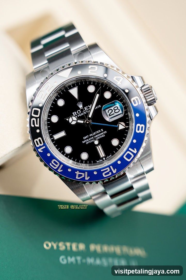 Rolex GMT-Master II Watch Display