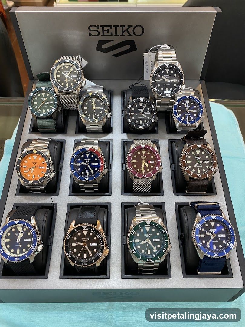 Seiko Watch Display Case