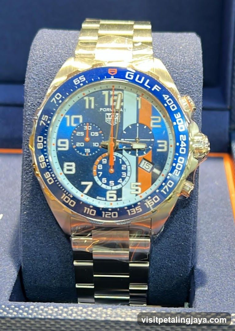 Gulf Formula 1 Chronograph Watch