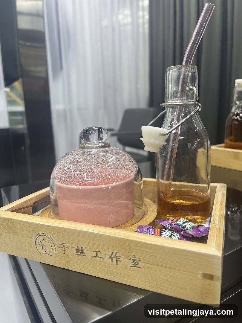 Drink Tray with Bamboo Serving Board