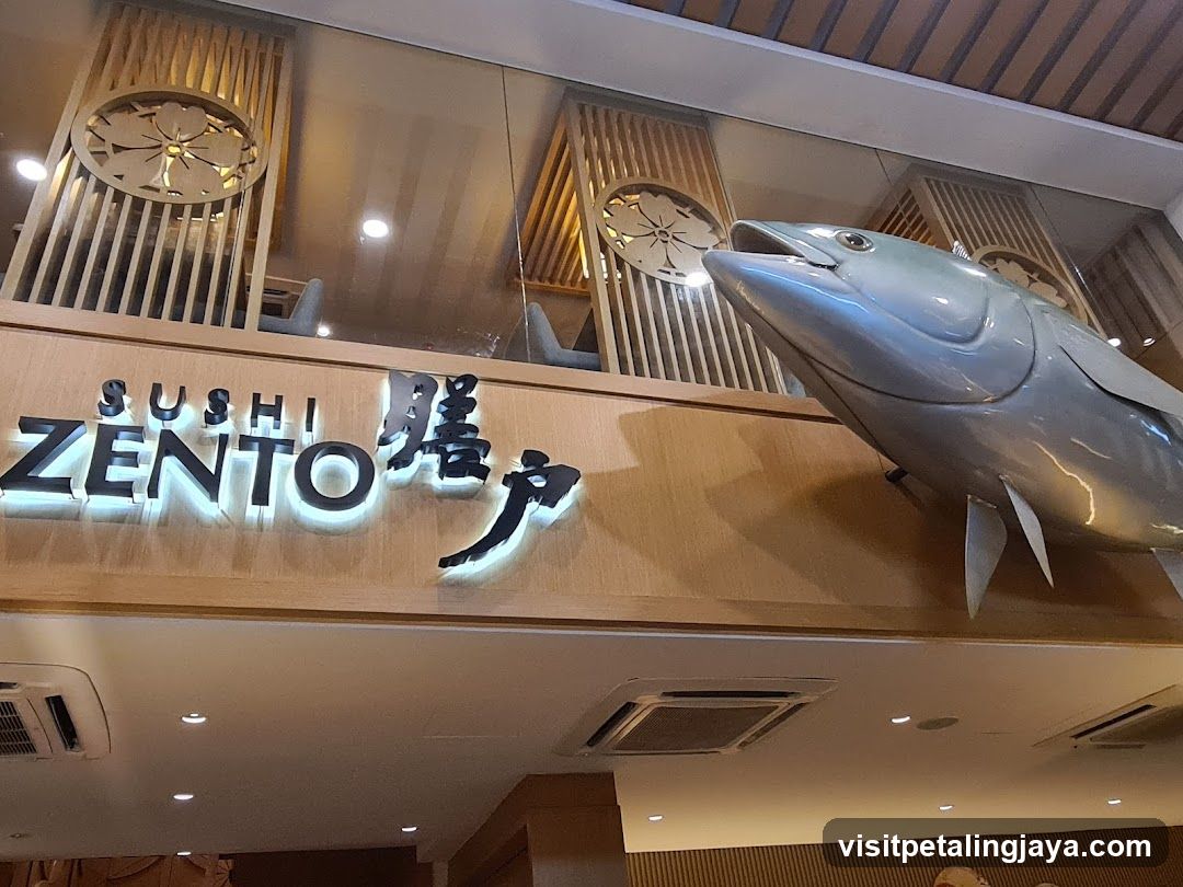 Sushi Zento Interior Signage