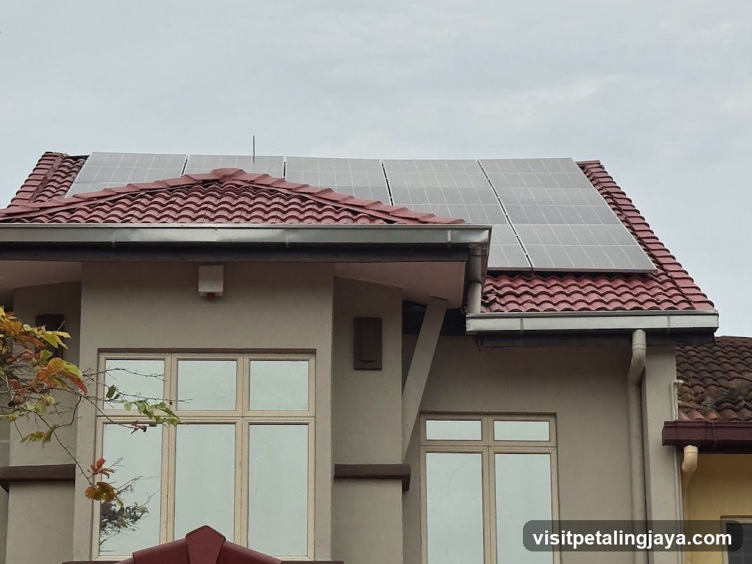 Solar Panels on Residential Roof
