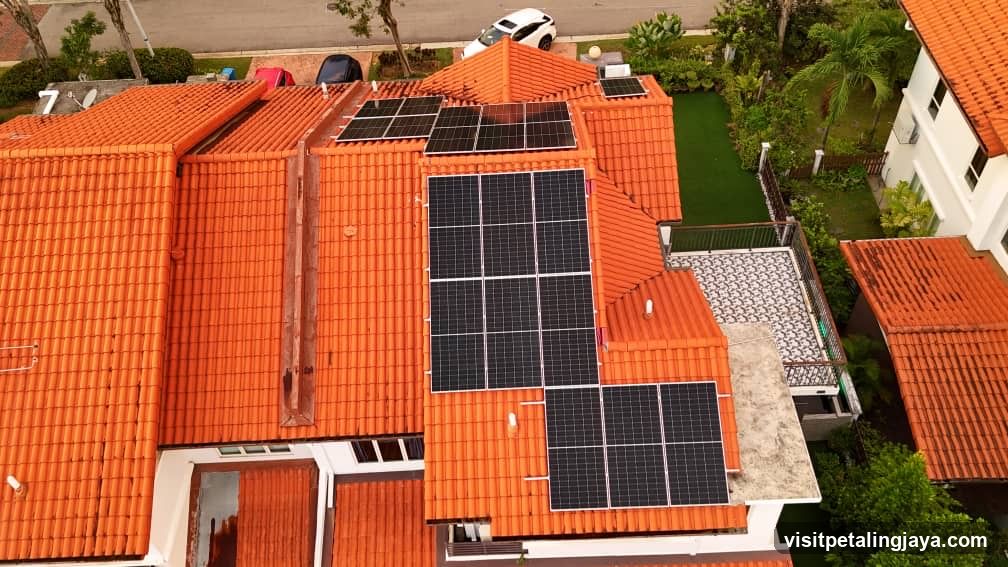 Solar Panels on Residential Roof
