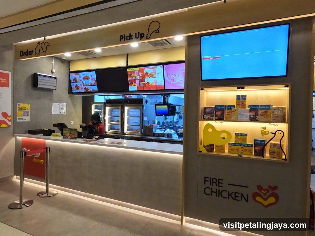 Fire Chicken Counter Interior