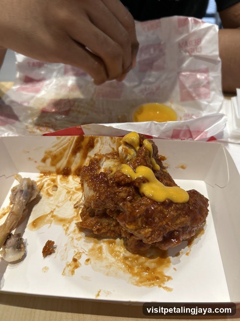 Fried Chicken with Sauce