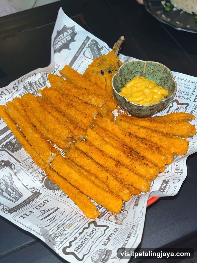 Fried Fish Sticks with Sauce