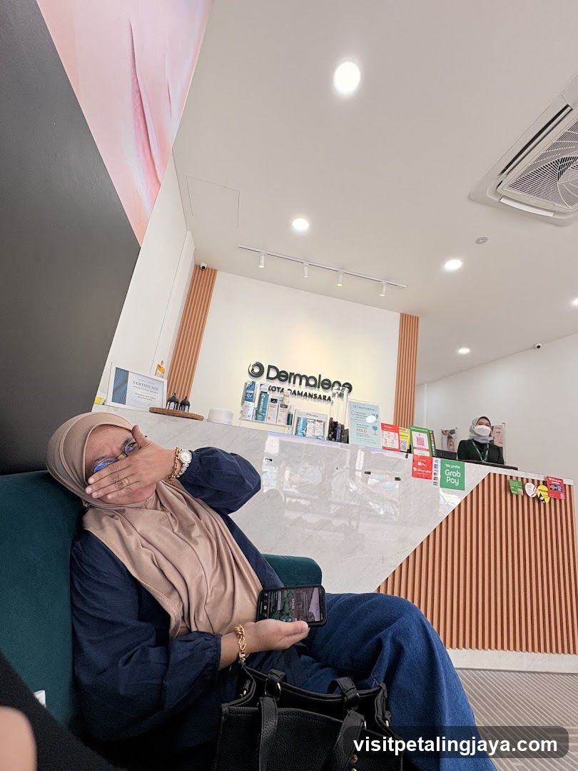 Dermalaze Waiting Area Interior