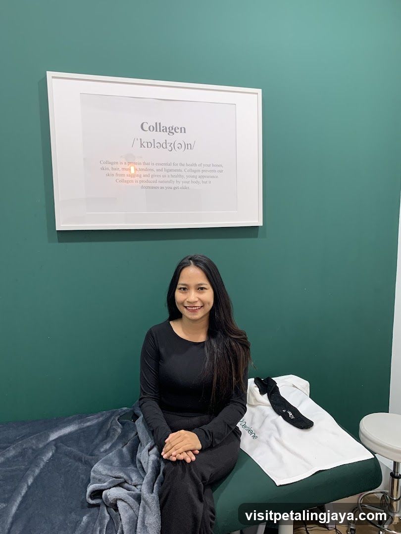 Collagen Education Poster in Clinic Setting