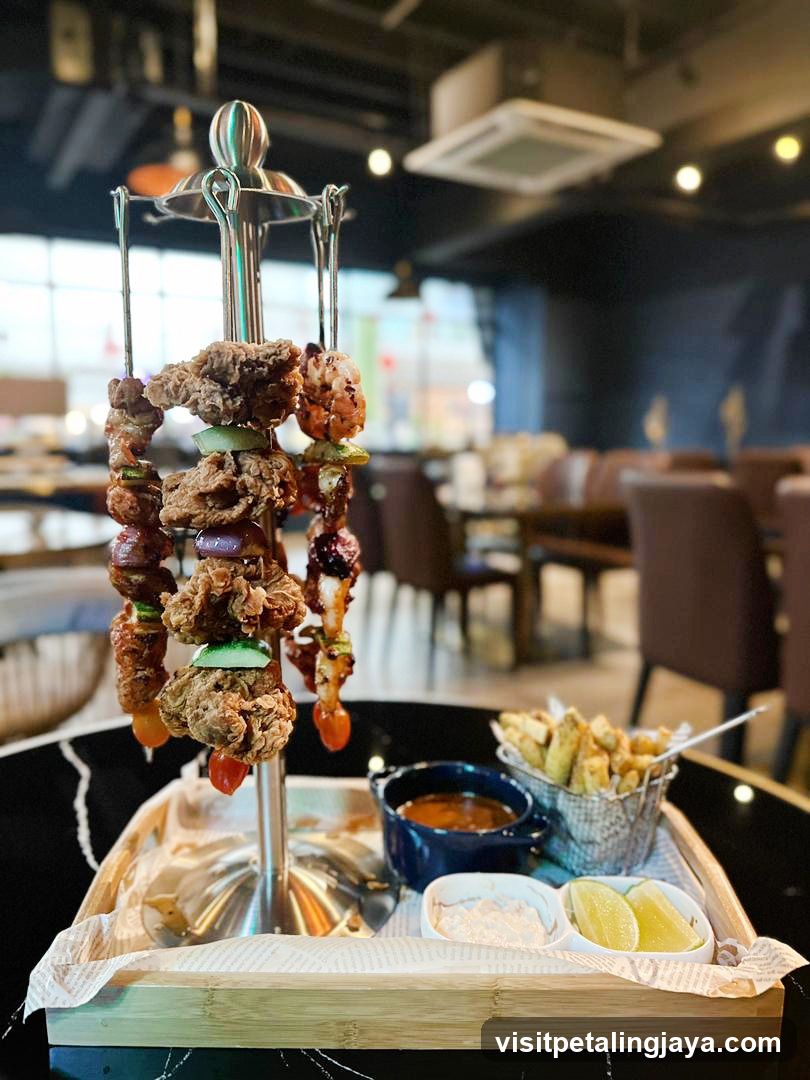 Skewer Platter with Sides