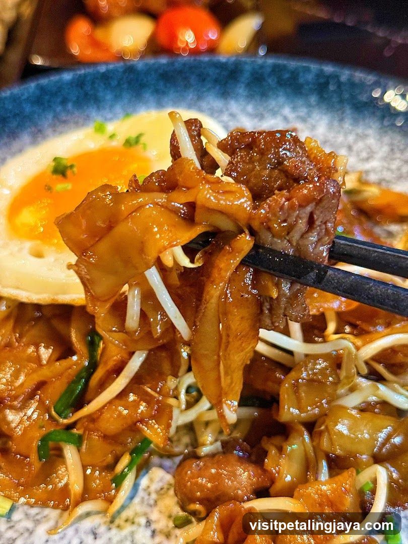 Stir-fried Noodles with Egg and Meat