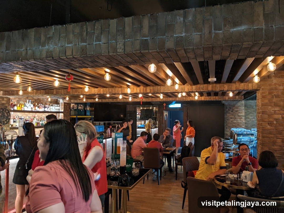 Interior of a bar or restaurant