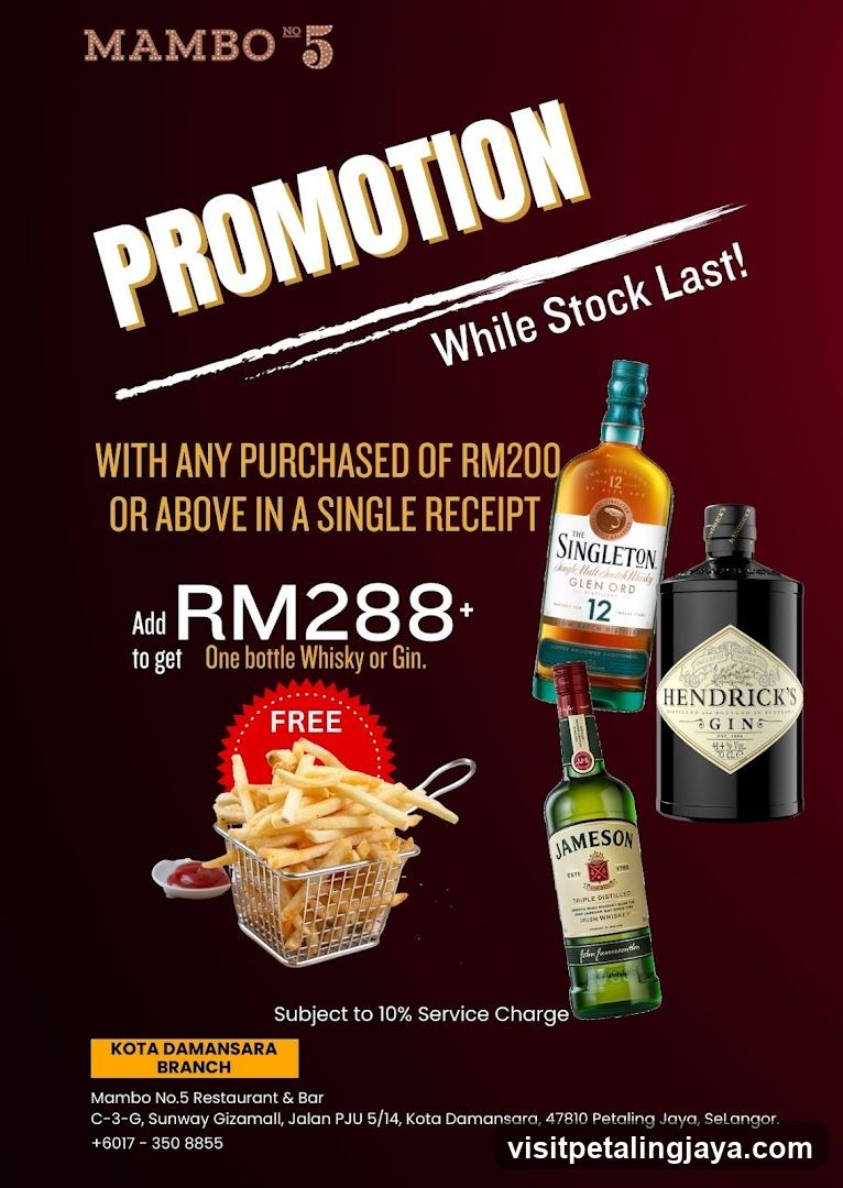 Mambo No.5 Promotion Flyer