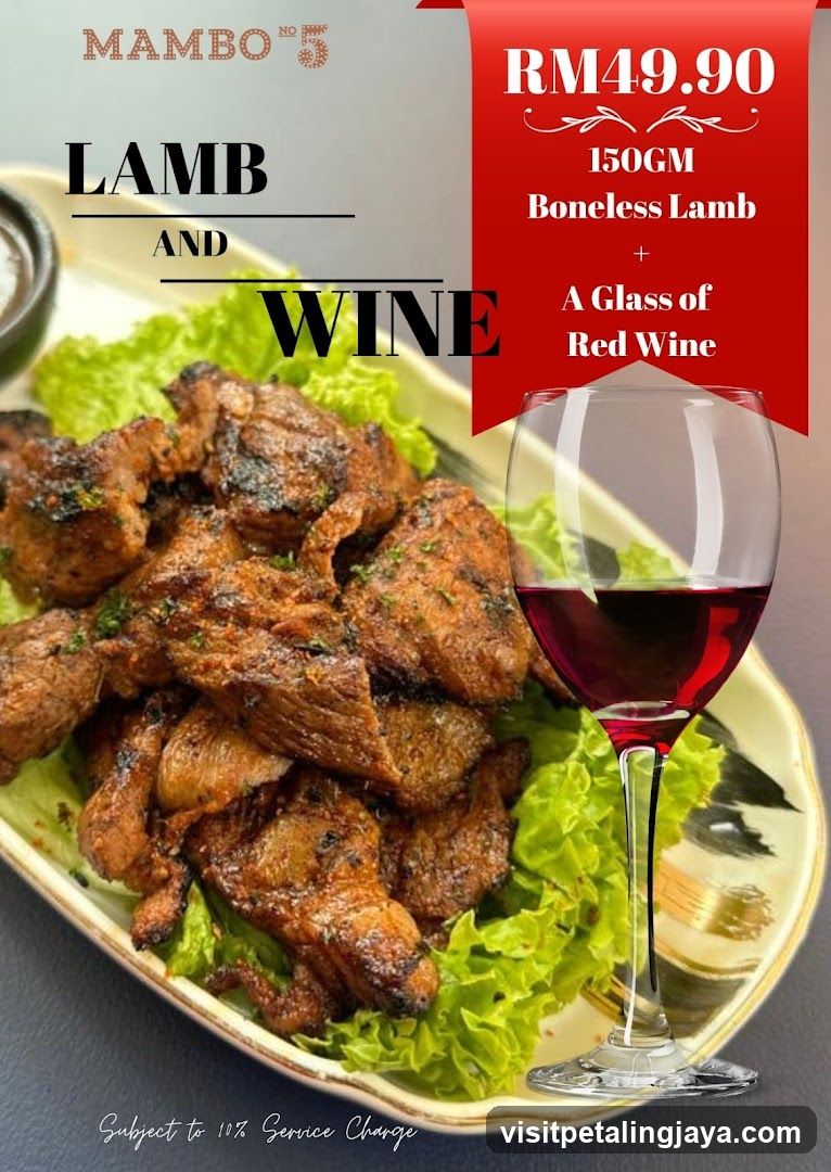 Mambo Lamb and Wine Promotion