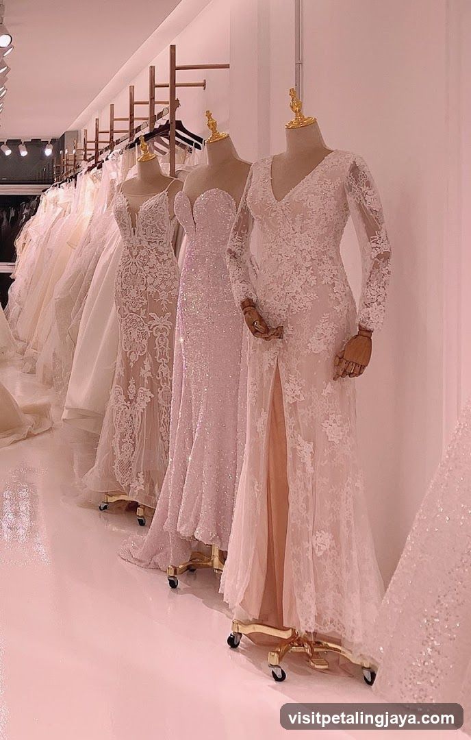 Bridal Gown Display
