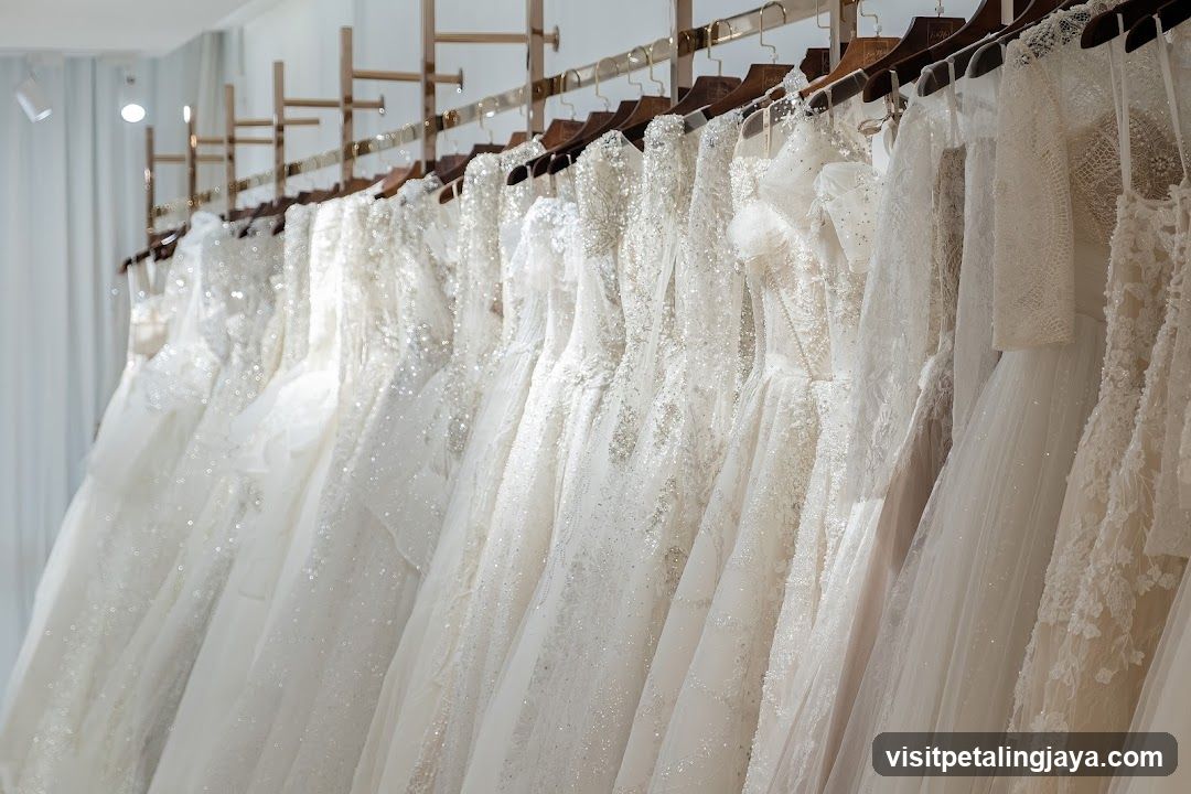 Wedding Dress Collection Display