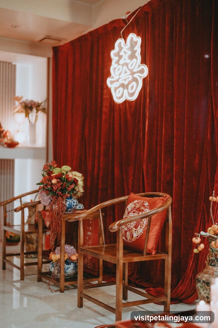 Traditional Chinese Wedding Setup