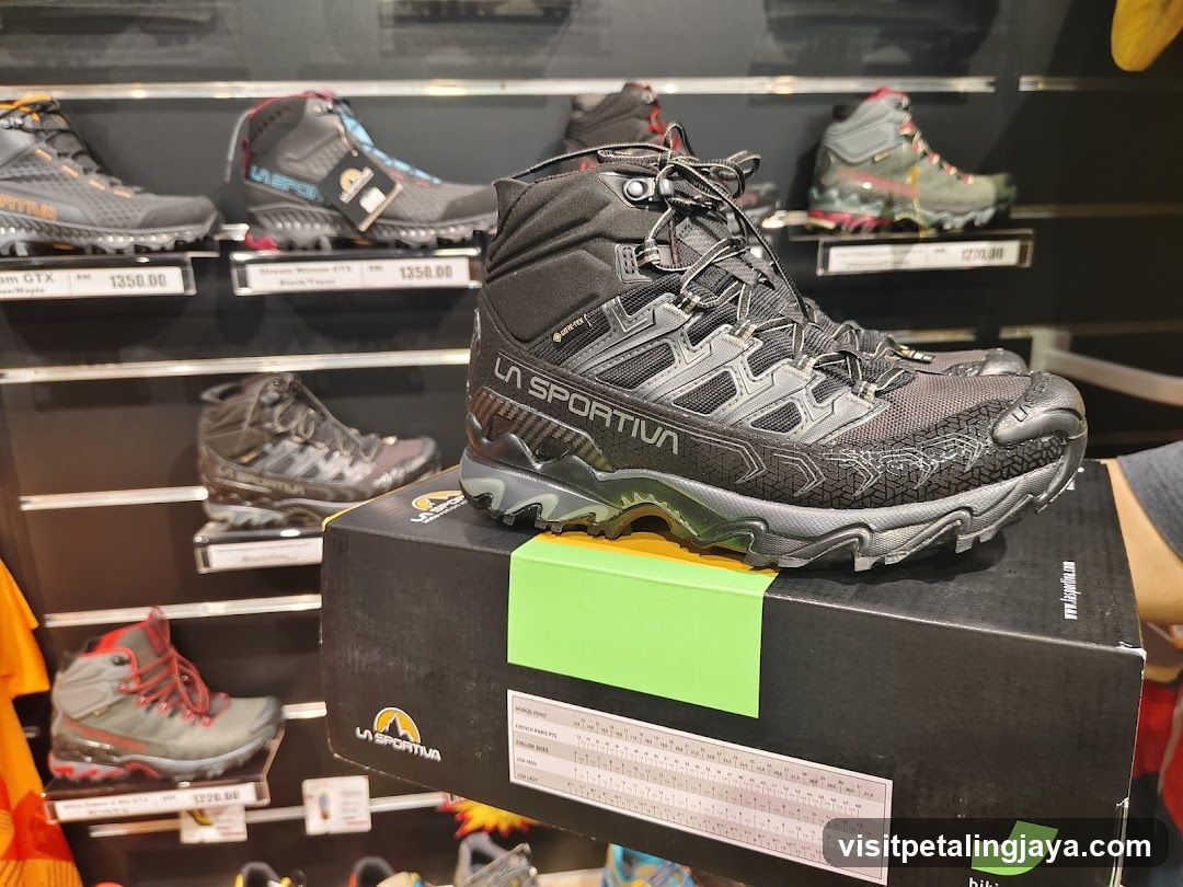 La Sportiva Hiking Boots Display