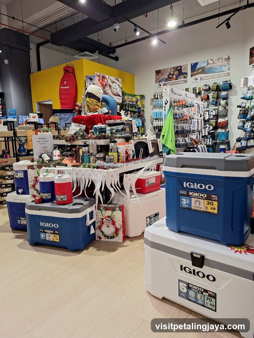 Outdoor Gear Store Interior