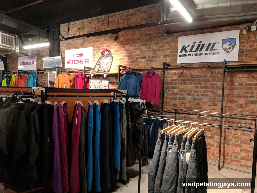 Outdoor Clothing Store Interior