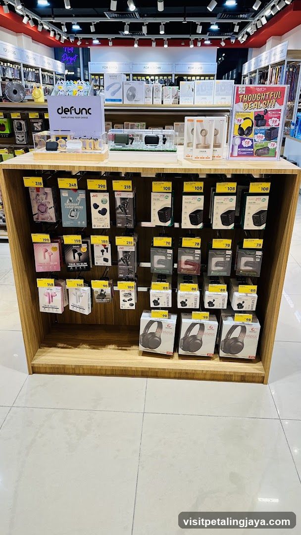 Electronics Store Interior Display