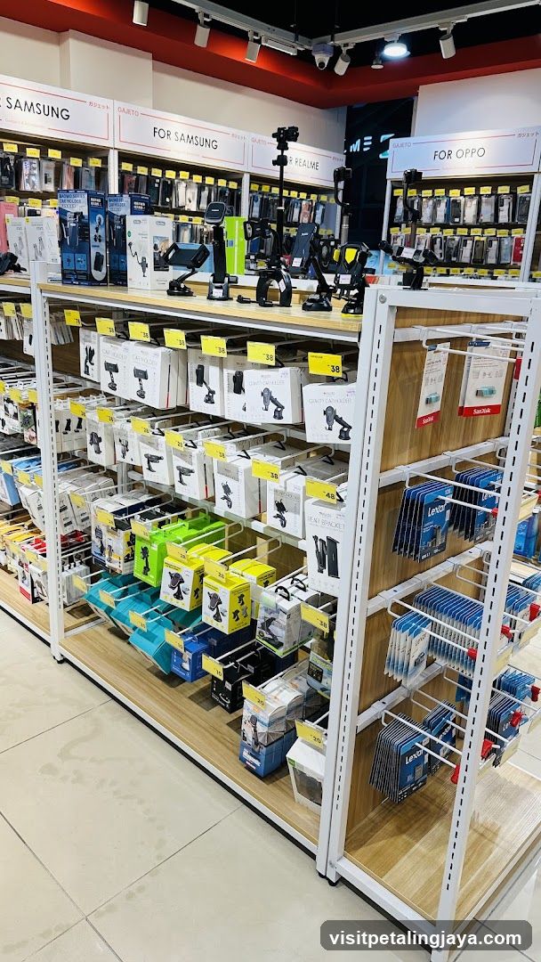 Electronics Store Interior