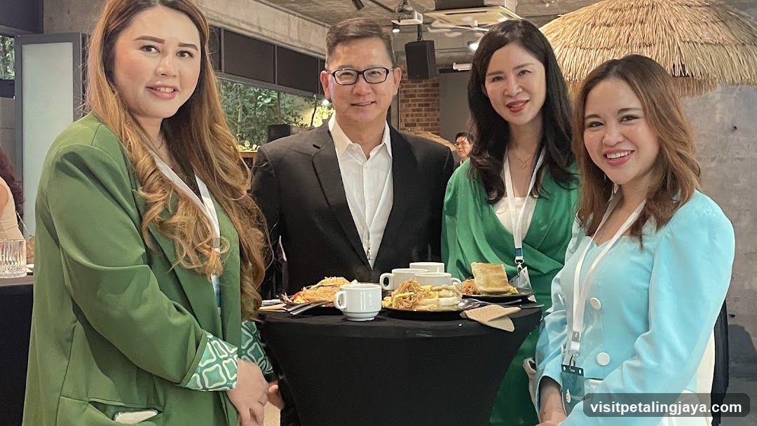 Group at a food event