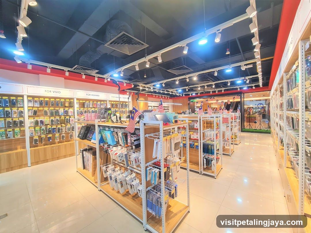 Electronics Store Interior