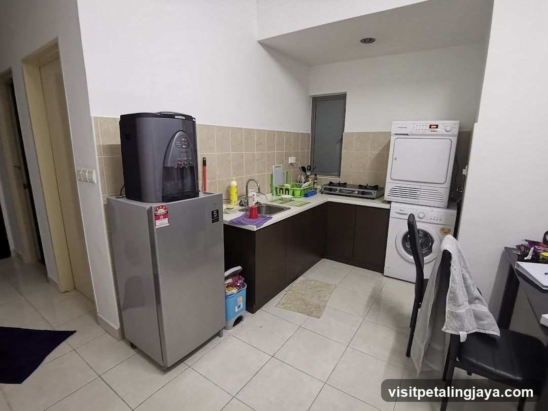 Kitchen Interior with Appliances
