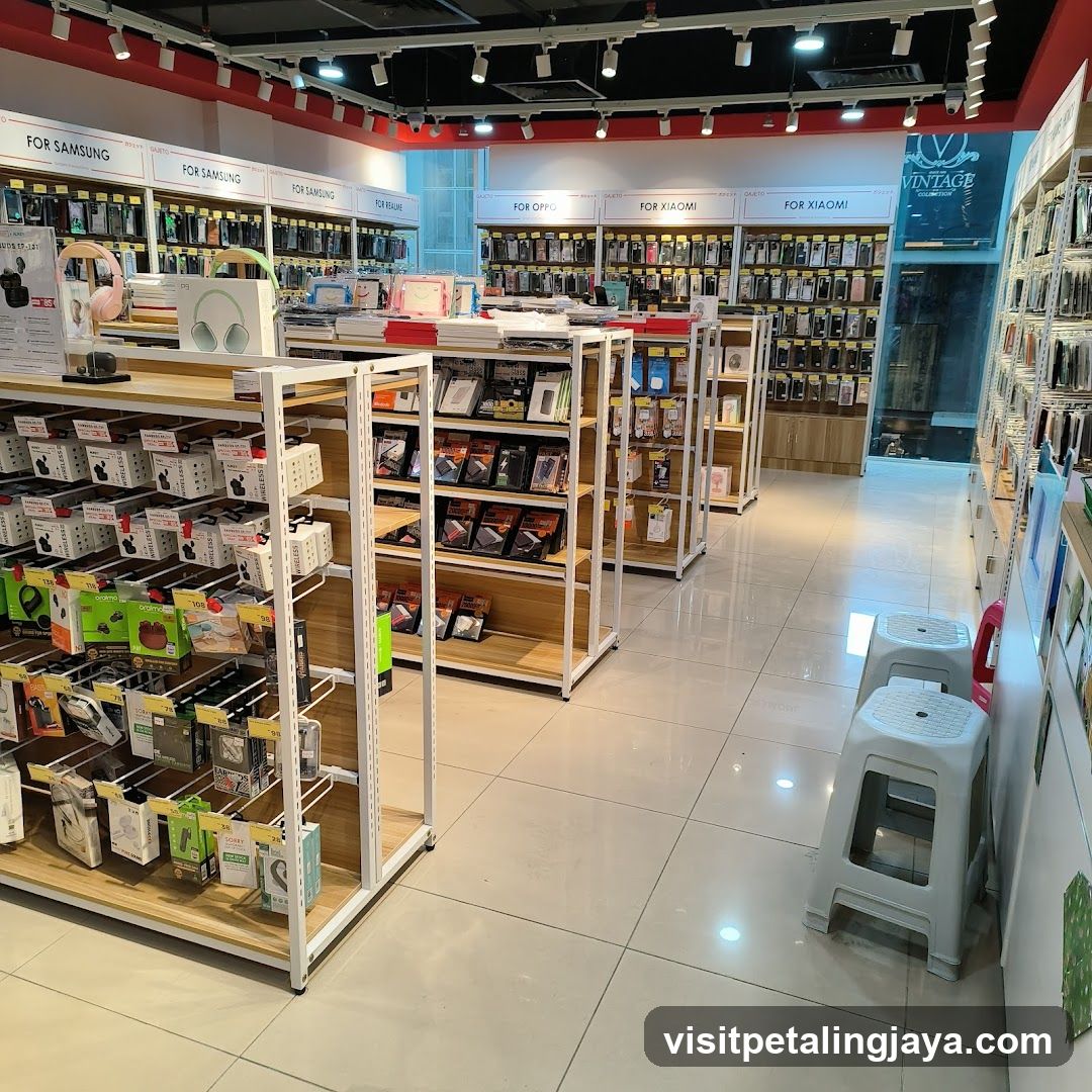 Electronics Store Interior