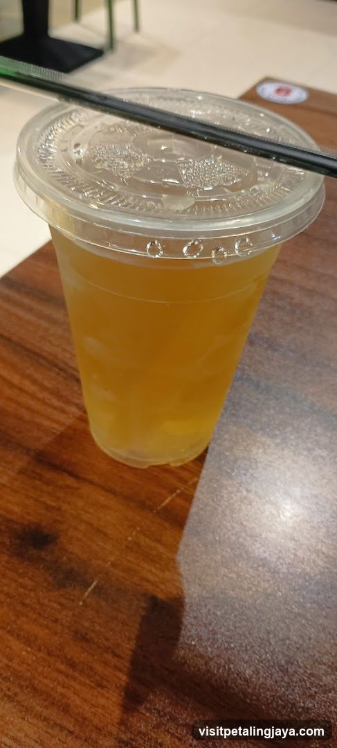 Iced Drink in Plastic Cup
