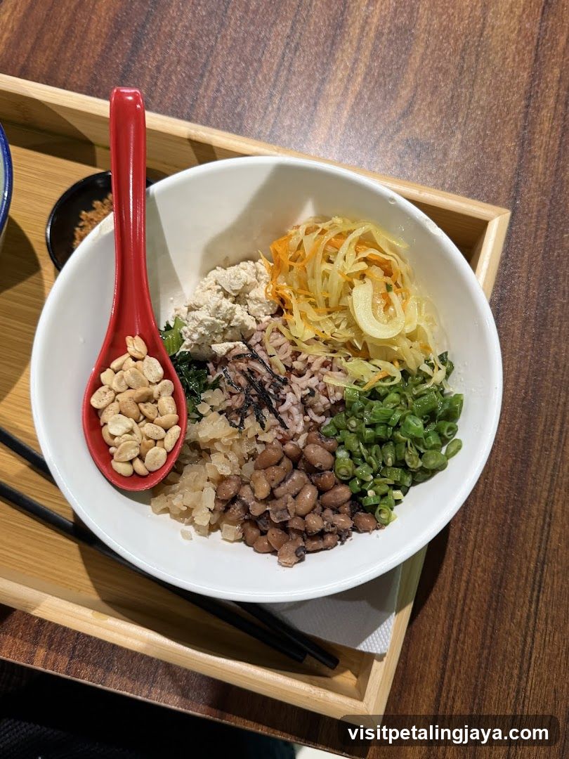 Bowl of Japanese-style rice with toppings