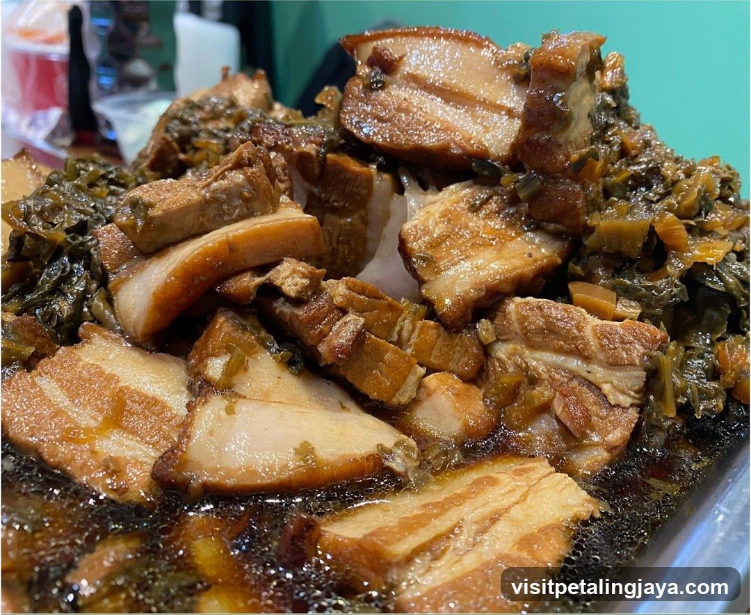 Braised Pork with Preserved Vegetables