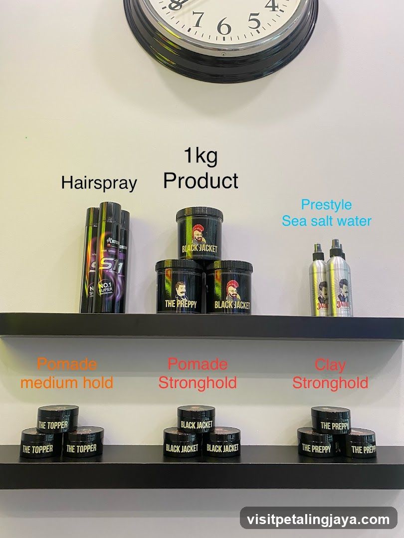 Hair Product Display Shelf