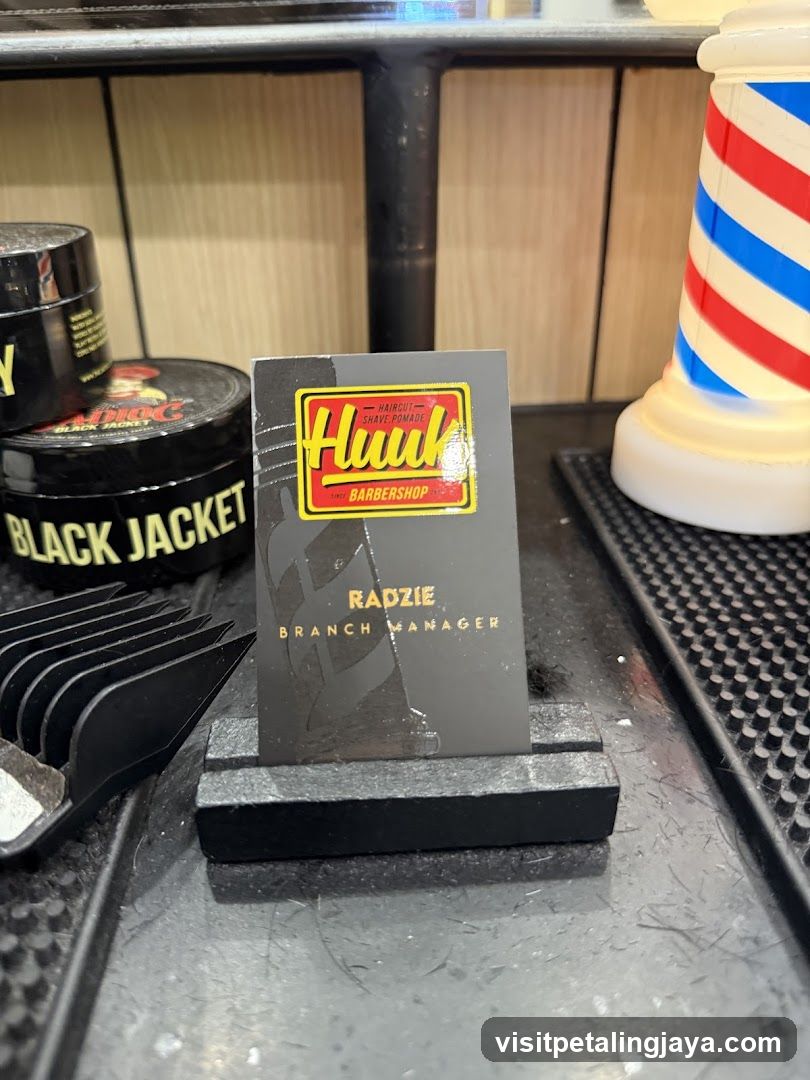 Barbershop Interior Display