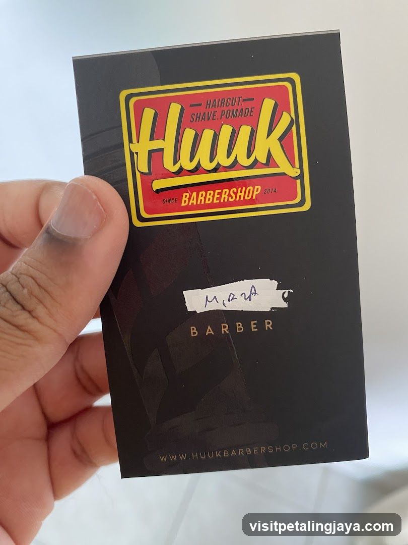 Barber Shop Business Card