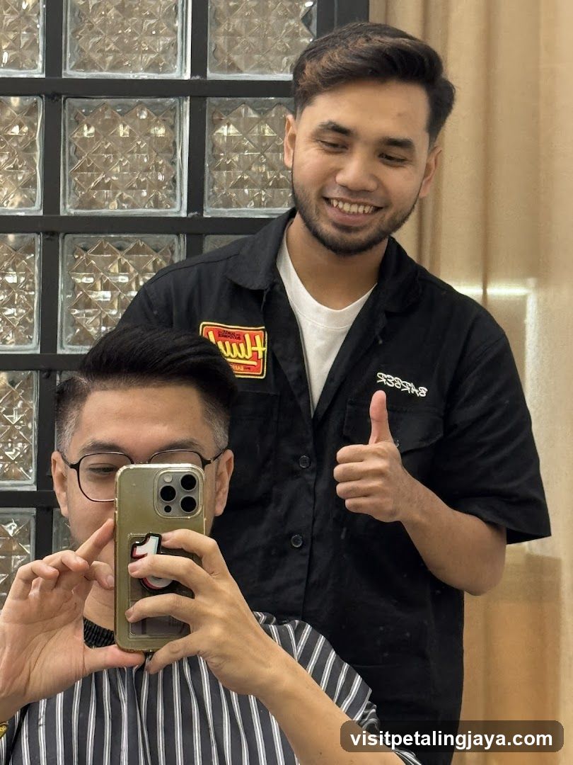 Barber Shop Interior Photo