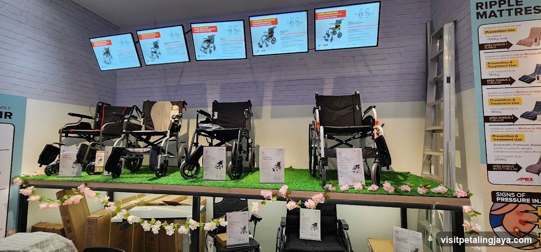 Wheelchair Display Booth