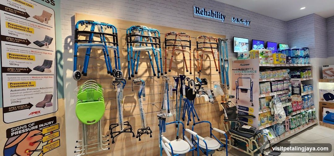 Rehabilitation Store Interior Display