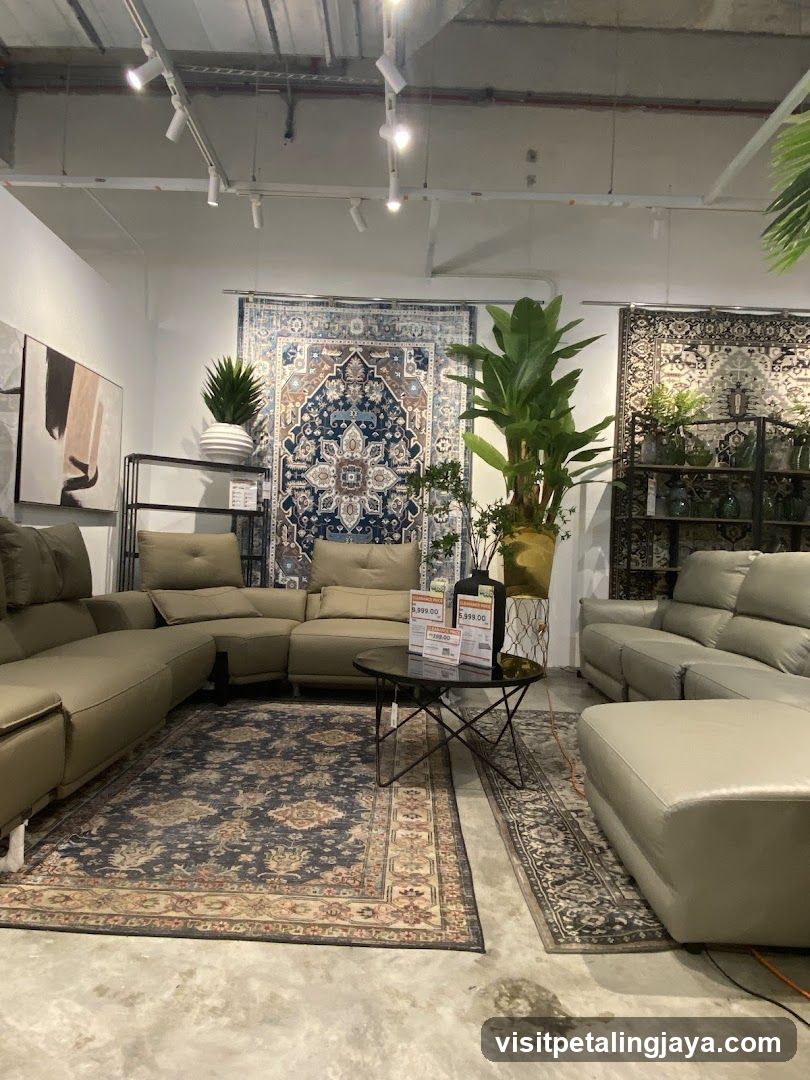 Furniture Store Interior Display