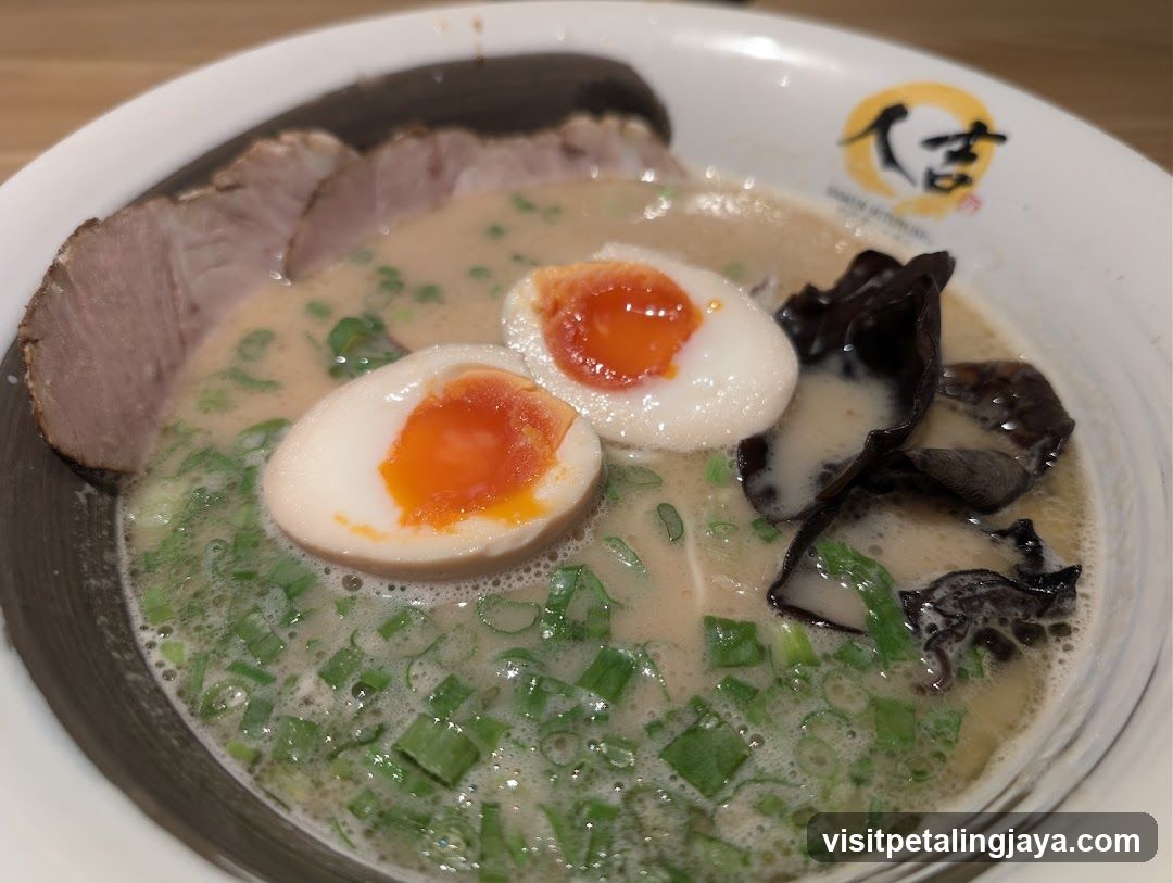 Ramen Bowl with Soft-Boiled Egg and Pork