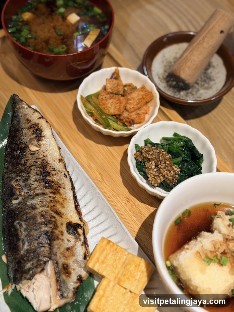 Grilled Fish with Side Dishes