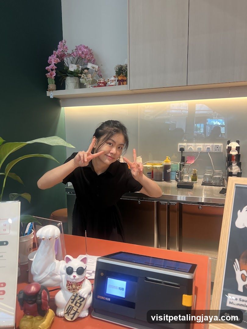 Barista in Coffee Shop Interior